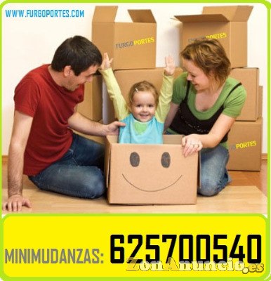 Portes  economicos madrid 625•70•0540 tu mudanza